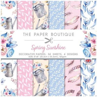 The Paper Boutique Spring Sunshine Designpapier - Paper Pad